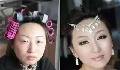 做美容与不做美容的差距